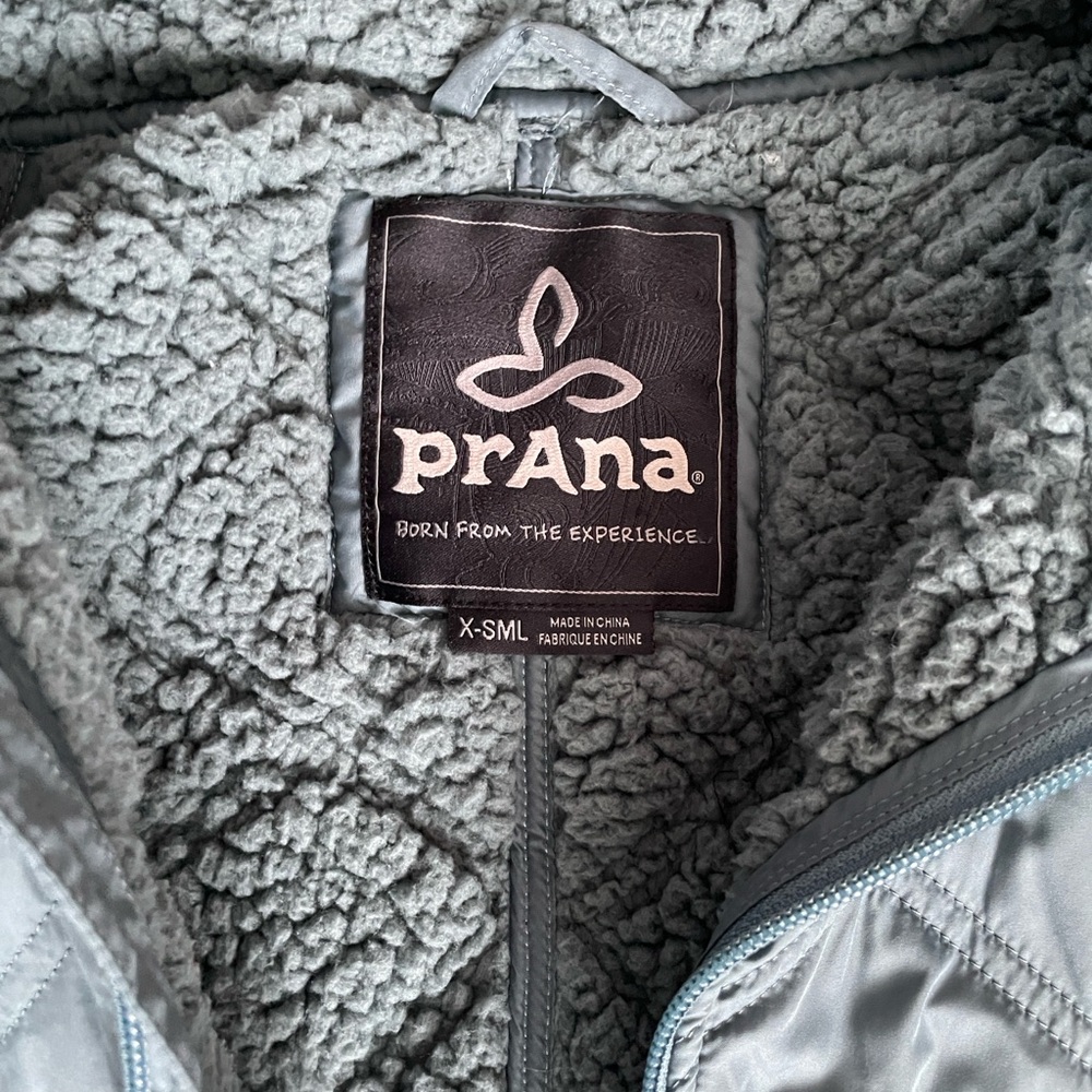 Prana Elsa Quilted Vest in Light Blue - Picture 2 of 5